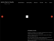 Tablet Screenshot of jamieharris.com